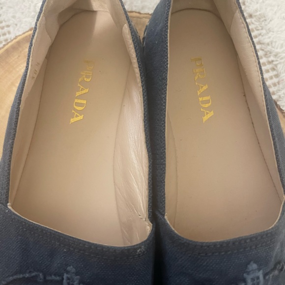 Prada denim espadrille. - Picture 4 of 7